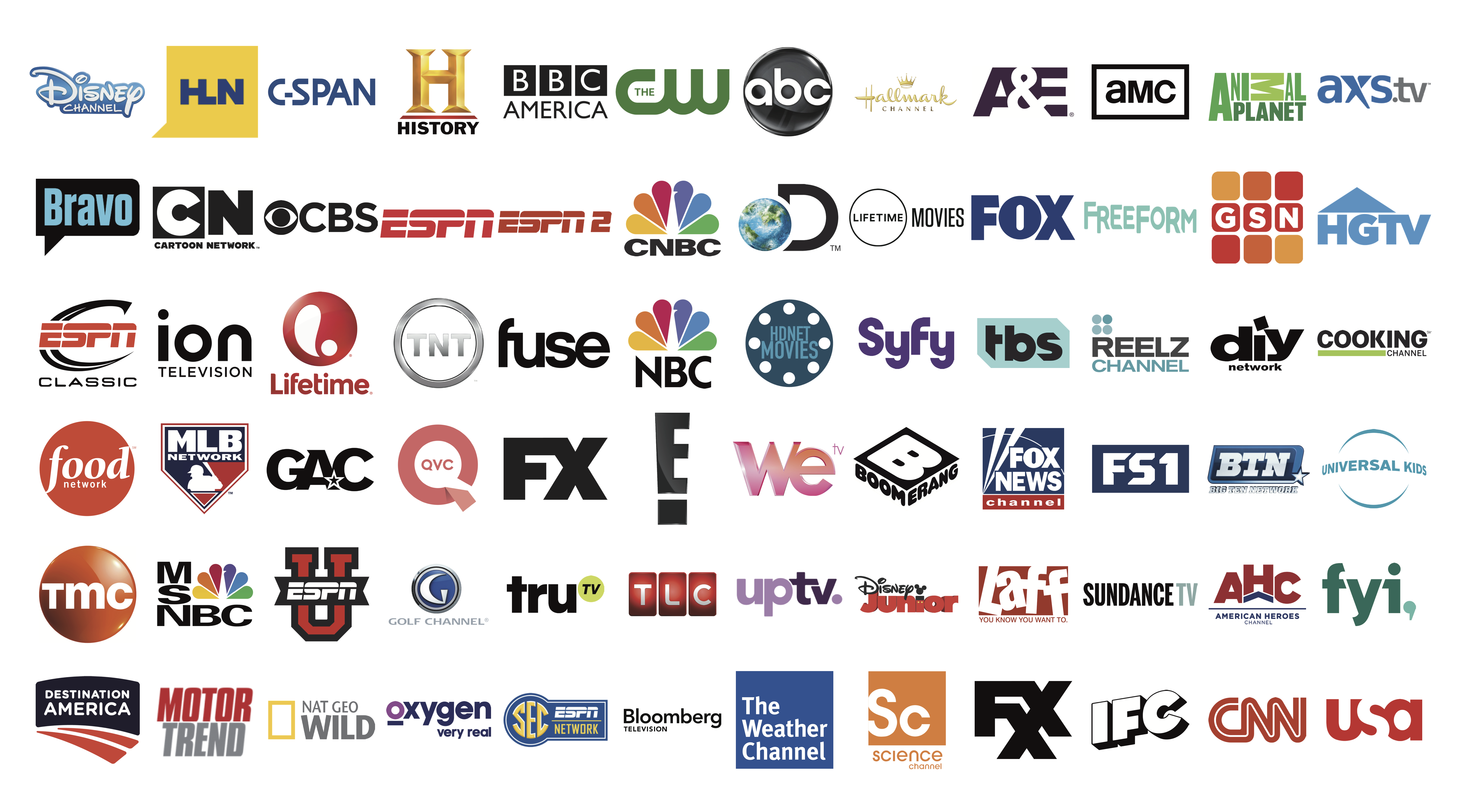 Channel Logos Color